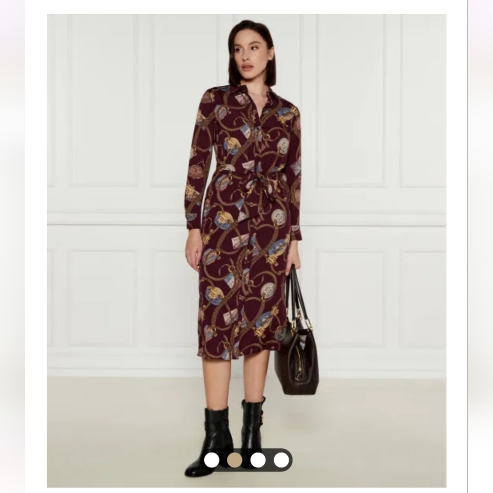 Ralph Lauren Fayella Dress Size 16 - Picture 3 of 16